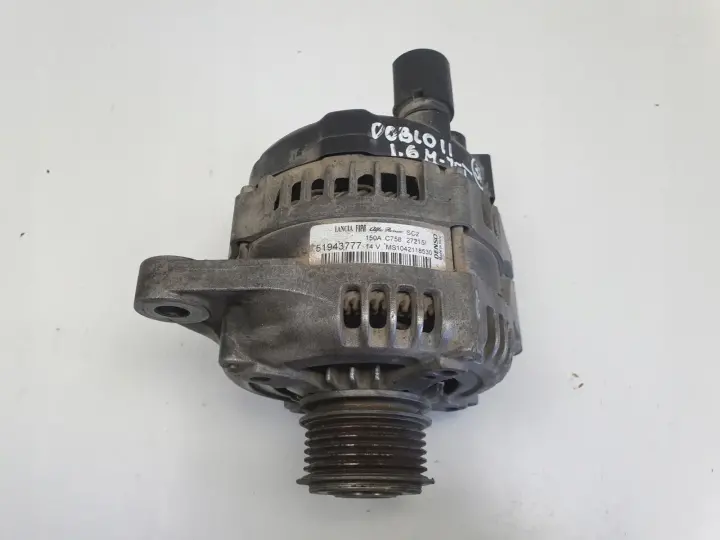 Fiat Doblo II 1.6 M-Jet ALTERNATOR 150A 51943777 denso