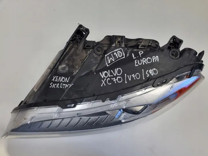 Volvo S80 II V70 III PRZEDNIA LAMPA LEWA LEWY PRZÓD XENON SKRĘTNY 31283915