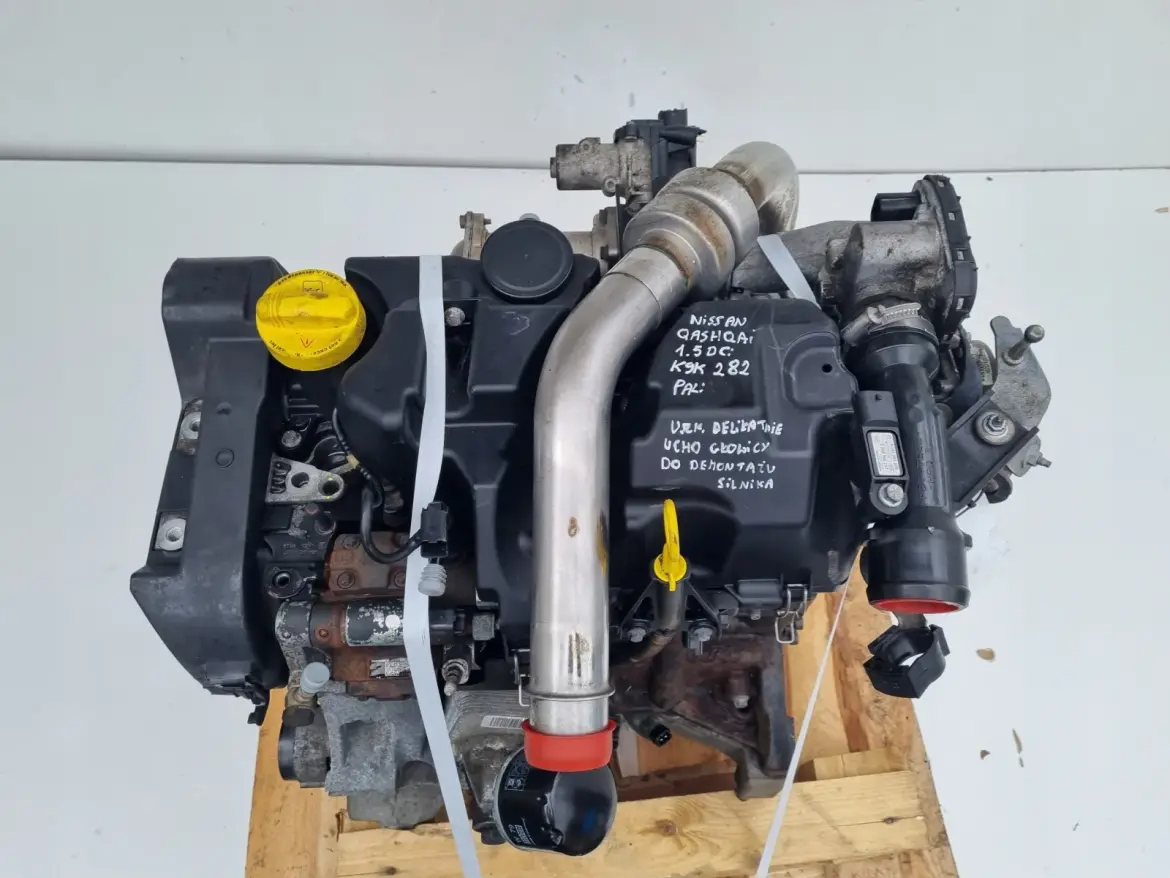 SILNIK KOMPLET Nissan Qashqai 1.5 DCI ładnie pracuje K9K282