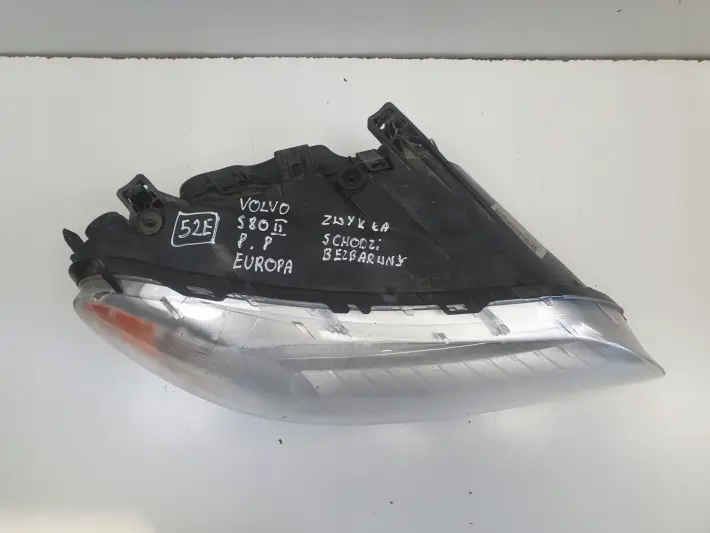 Volvo S80 II V70 III 06-16r PRZEDNIA LAMPA PRAWA PRAWY PRZÓD 31214352