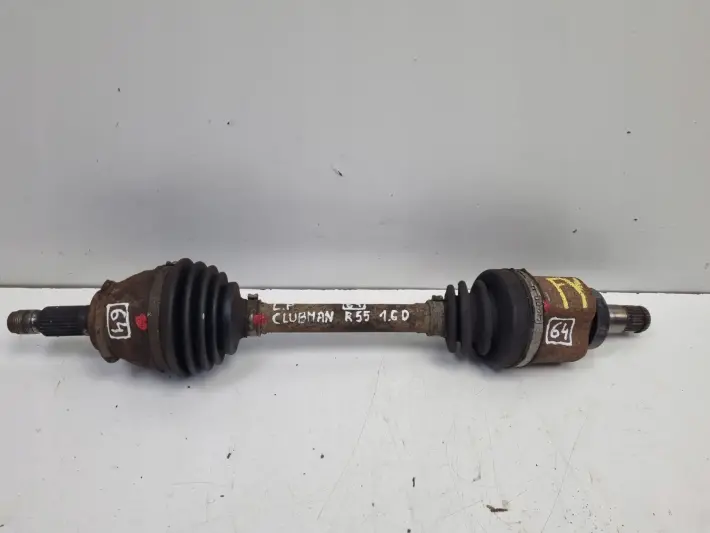 MINI CLUBMAN R55 R56 1.6 D LEWA PRZEDNIA PÓŁOŚ półośka lewy przód