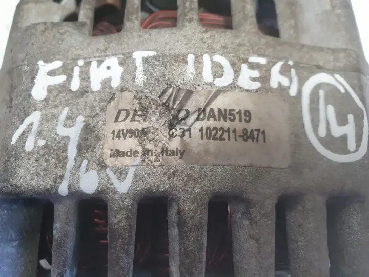 Fiat Idea 1.4 16V ALTERNATOR Denso 102211-8471