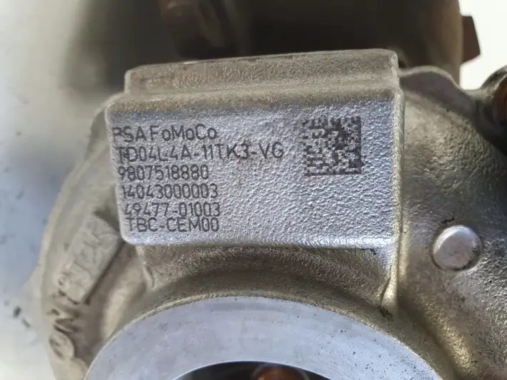 Peugeot 508 2.2 HDI TURBOSPRĘŻARKA turbo 9807518880
