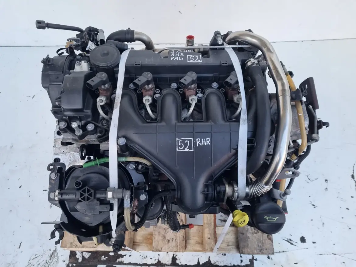 SILNIK KOMPLET Peugeot 407 2.0 HDI 136KM siemens RHR
