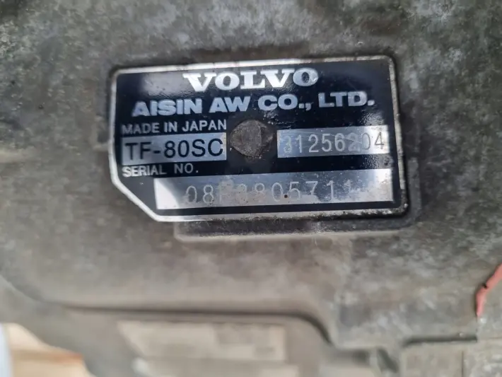 Volvo S80 II 2.5 T TURBO AUTOMATYCZNA SKRZYNIA BIEGÓW 31256204 TF-80SC
