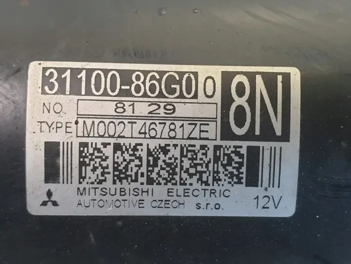 Suzuki Swift MK6 1.6 16V ROZRUSZNIK 31100-86G0