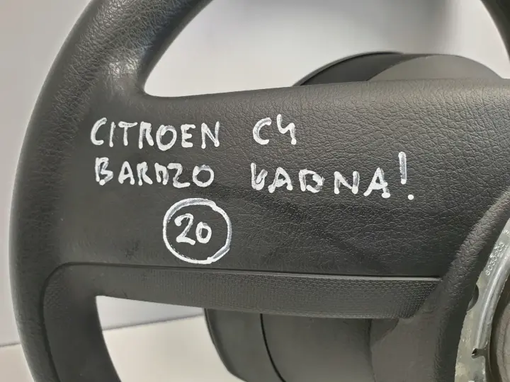 Citroen C4 I KIEROWNICA AIRBAG PODUSZKA KIEROWCY