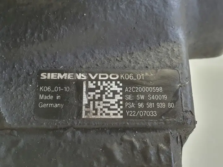Ford Focus MK2 2.0 TDCI POMPA WTRYSKOWA paliwa 9658193980