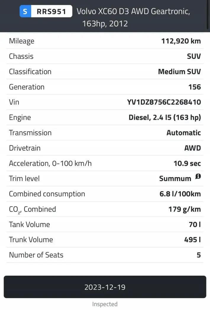 SILNIK BEZ OSPRZĘTU Volvo XC70 II 2.4 D D4 DIESEL 163KM 112tyś D5244T17