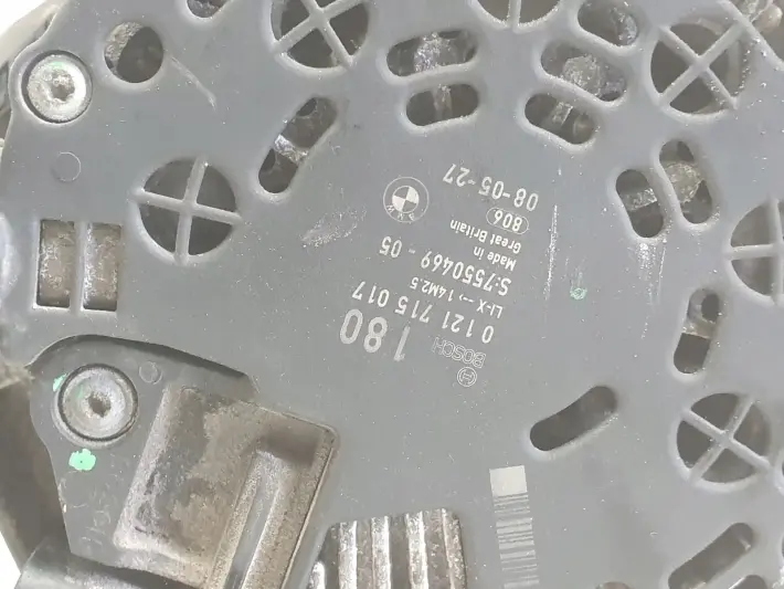 BMW E87 E90 2.0 i ALTERNATOR 0121715017