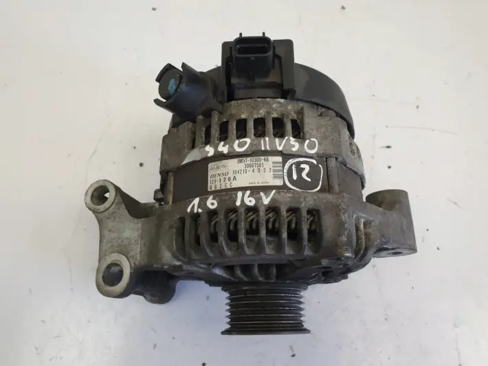 Volvo S40 II V50 1.6 16V ALTERNATOR 120A 3M5T-10300-KB oryginał