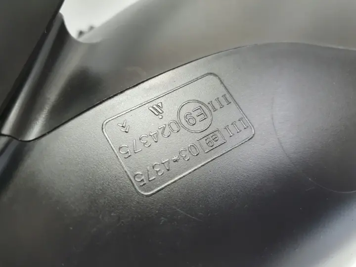 Citroen C4 Picasso 06-13r LUSTERKO PRAWE PASAŻERA 6+2 kable