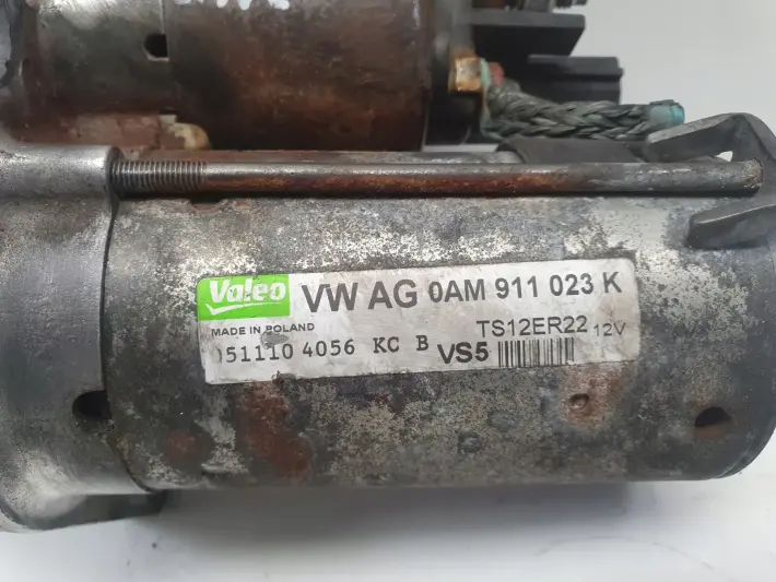 VW Polo V 1.4 TSI ROZRUSZNIK valeo 0AM911023K TS12ER22