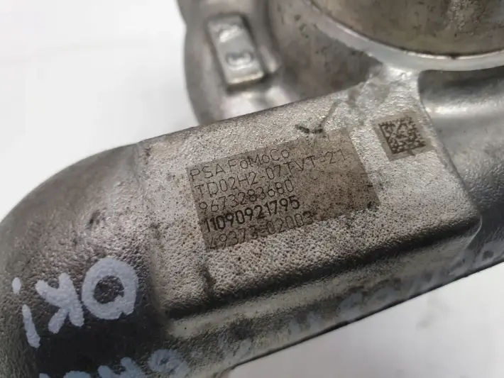 Citroen C3 1.6 HDI TURBOSPRĘŻARKA 9673283680