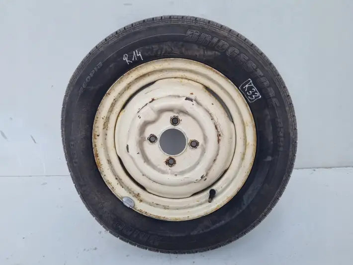 KOŁO ZAPASOWE Zapas felga 145/80 R14 4x105 Bridgestone Ecopia B381 2008