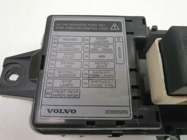 Volvo S40 V40 lift 1.9 D SKRZYNKA BEZPIECZNIKÓW