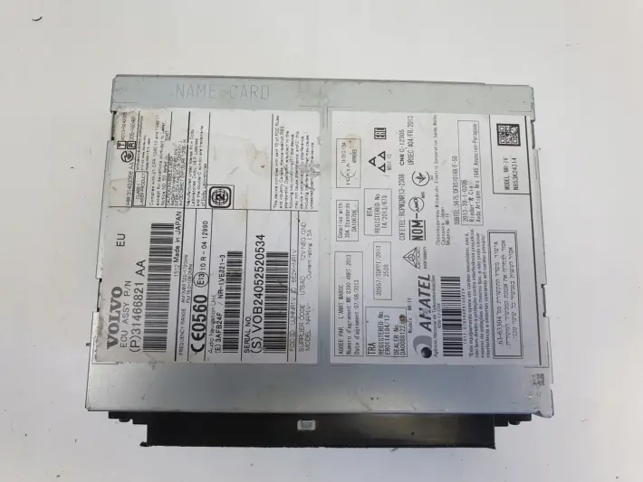 Volvo VOLVO V60 I S60 II V40 II CZYTNIK NAWIGACJI Radio 31466821AA 31466821
