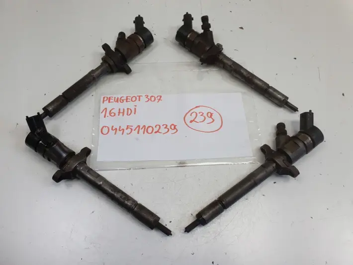 Peugeot 307 1.6 HDI WTRYSKIWACZ wtrysk 0445110239