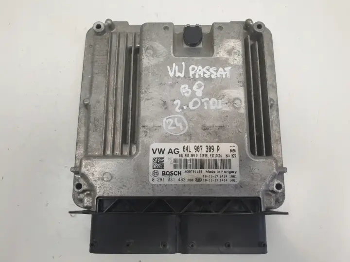 VW Passat B8 2.0 TDI STEROWNIK SILNIKA komputer 04L907309P 0281031483