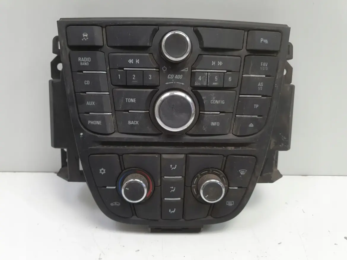 Opel Astra J PANEL STEROWANIA RADIEM panel radia klimatyzacji 13360091