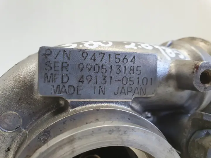 Volvo S80 2.8 T6 TURBOSPRĘŻARKA turbo 9471564
