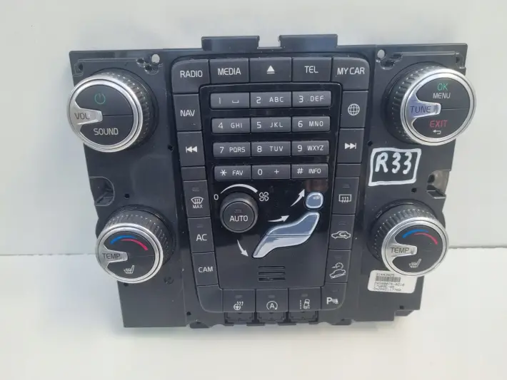 Volvo S60 II V60 I XC60 I PANEL KLIMATYZACJI Nawiewu radia 31443425