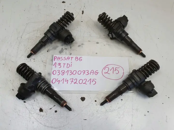 VW Audi Skoda 1.9 TDI WTRYSK Wtryskiwacz pompowtryskiwacz 038130073AG 105KM