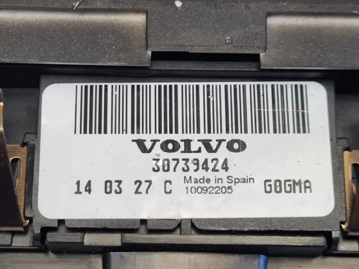 Volvo V60 I V40 II PRZEŁĄCZNIK WŁĄCZNIK ŚWIATEŁ Panel 30739424