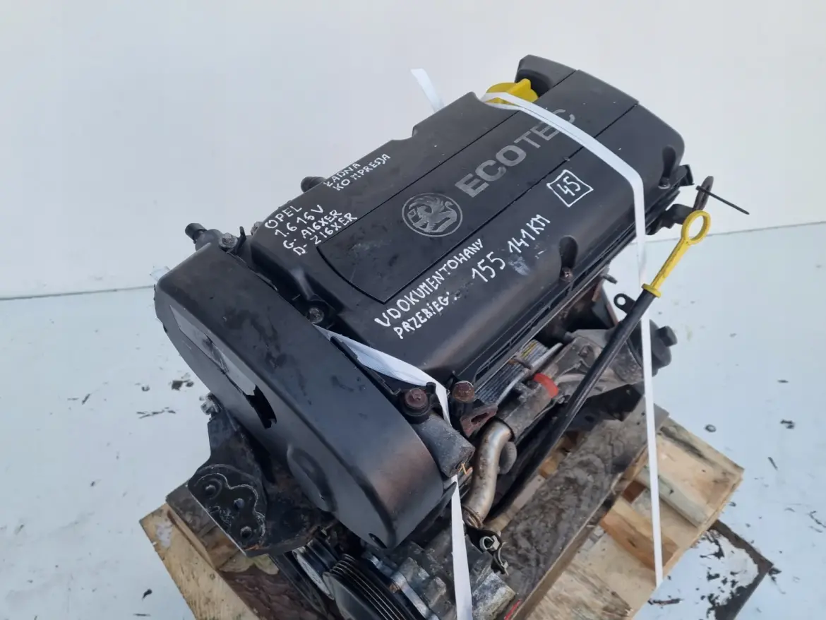 SILNIK KOMPLET Opel Zafira B 1.6 16V udokumentowane 155tyś Z16XER A16XER