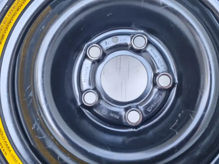 Volvo 240 940 740 KOŁO DOJAZDOWE dojazdówka 165/80 R14 1229494 7436191