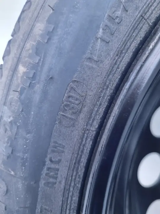 Volvo S80 V70 S60 I KOŁO DOJAZDOWE dojazdówka 125/80 R17 9209872
