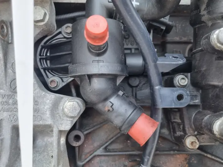 SILNIK KOMPLET VW Caddy III 1.6 TDI 75KM udokumentowane 233tyś CAY CAYE