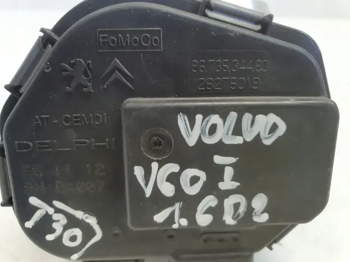 Volvo V60 S60 II 1.6 D2 PRZEPUSTNICA 28275019 9673534480