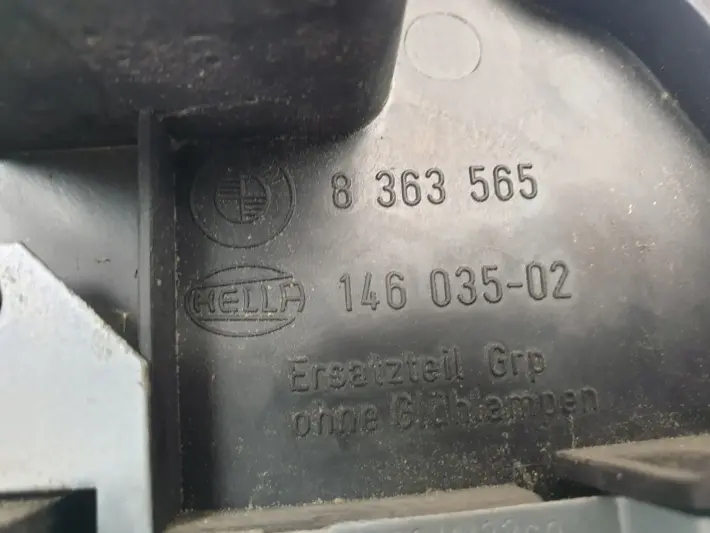 BMW E39 sedan WKŁAD TYLNEJ LAMPY Lewy tył kierowcy 8363565