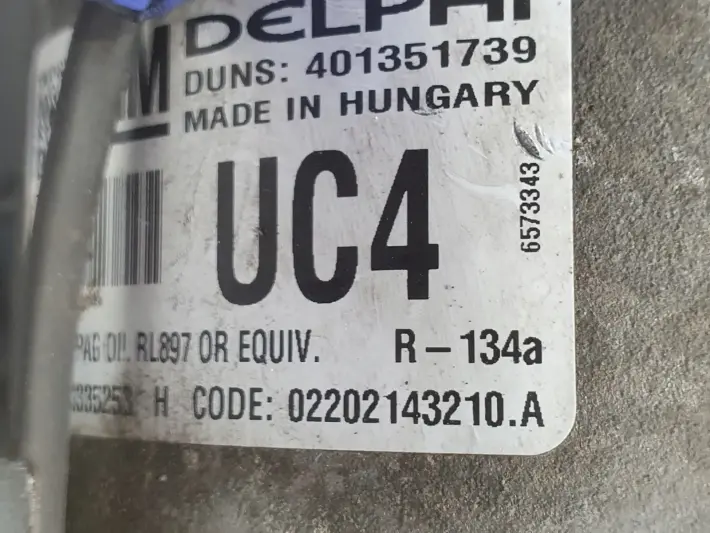 Opel Meriva B 1.4 T Turbo SPRĘŻARKA KLIMATYZACJI 13335253