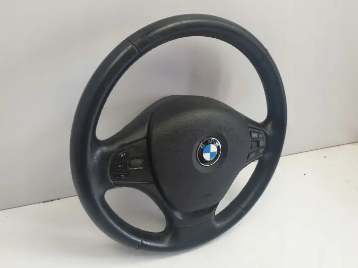 BMW F30 KIEROWNICA SKÓRZANA skóra MULTIFUKCYJNA