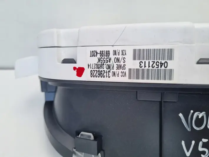 Volvo V50 S40 II 1.6 D LICZNIK ZEGARY Europa 31296228 36002714