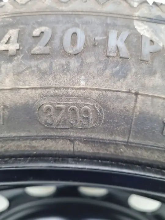Volvo S80 II V70 III KOŁO DOJAZDOWE dojazdówka 125/80 R17 31302356 2170805