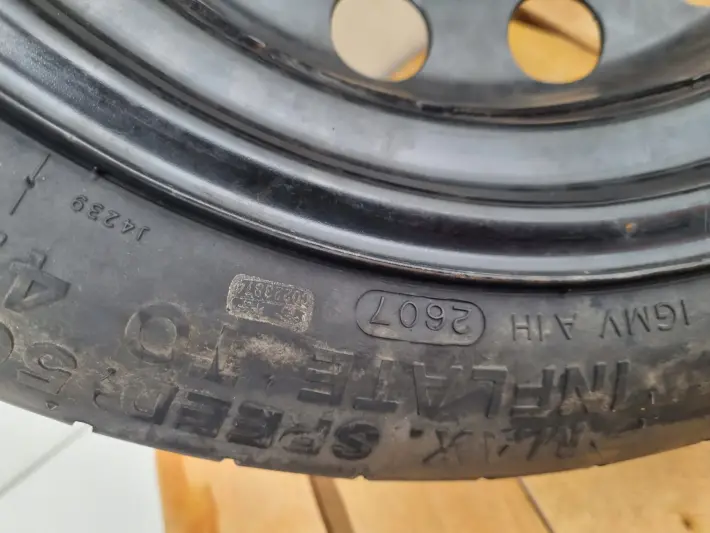 Audi Seat Vw Golf V KOŁO DOJAZDOWE dojazdówka 125/70 R16 1K0601027F 5x112