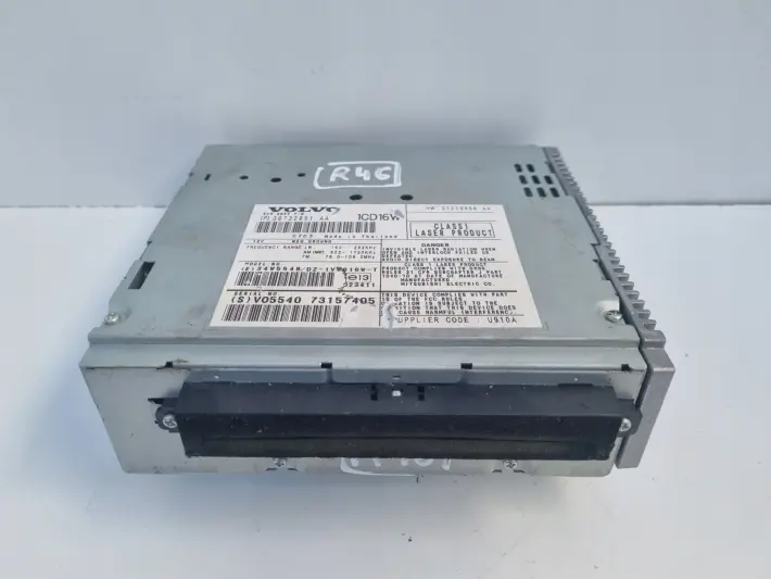 Volvo S40 II V50 RADIO CD radioodtwarzacz CZYTNIK PŁYT 30732851AA 30732851