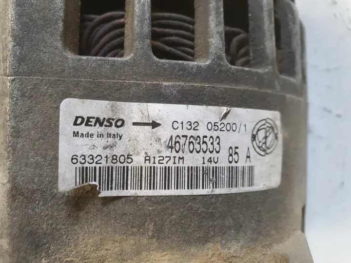Fiat Stilo 1.9 JTD ALTERNATOR 46763533 denso 85A