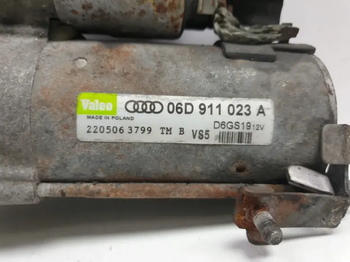 Audi A4 B7 2.0 TFSI ROZRUSZNIK valeo 06D911023A