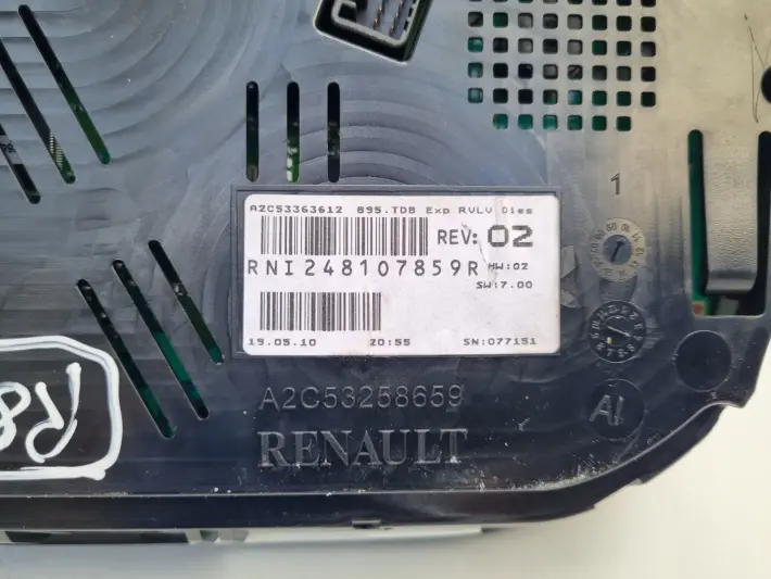 Renault Megane III 1.5 DCI LICZNIK ZEGARY Europa RNI248107859R