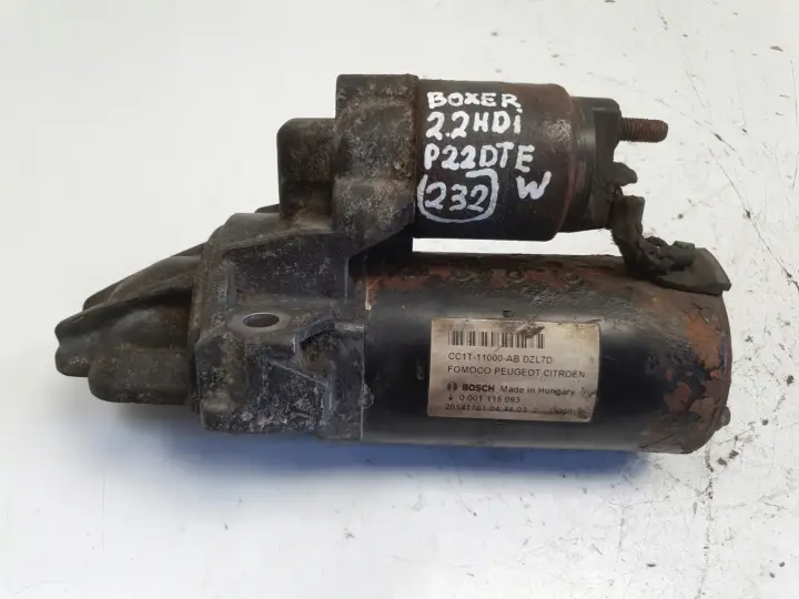 Peugeot Boxer II 2.2 HDI ROZRUSZNIK bosch 0001115093