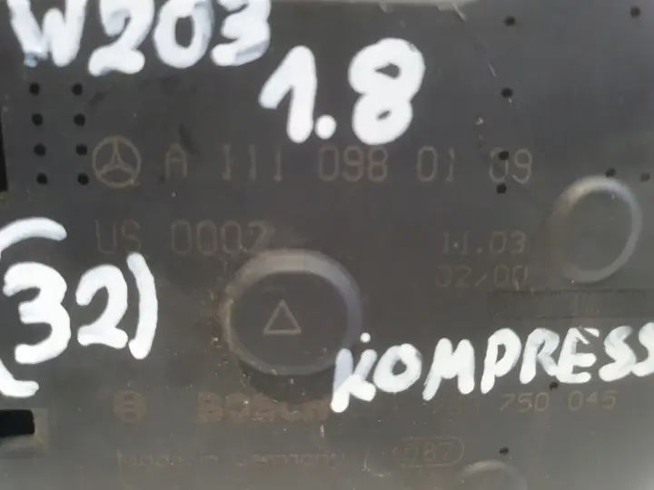Mercedes W203 1.8 K PRZEPUSTNICA A1110980109 0280750045