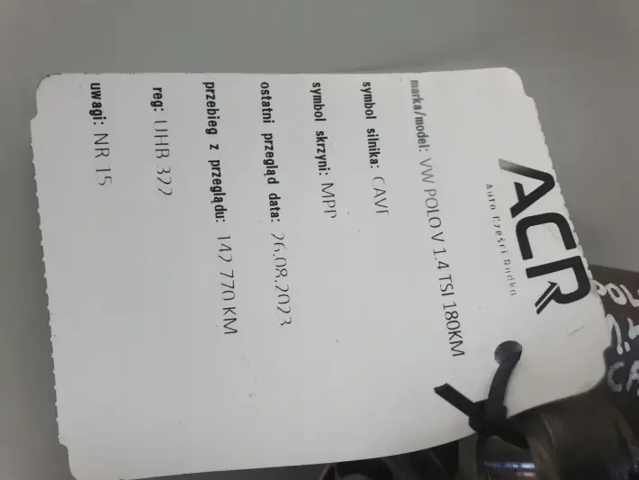 VW Polo V 1.4 TSI ROZRUSZNIK valeo 0AM911023K TS12ER22