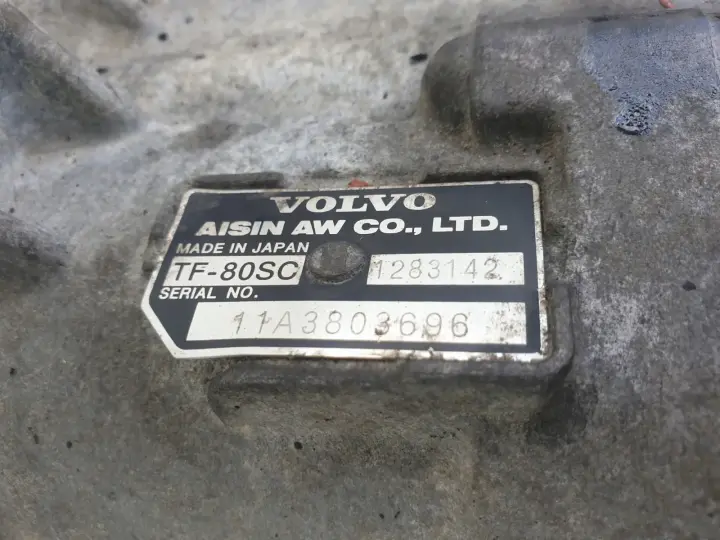Volvo S80 II 2.0 D AUTOMATYCZNA SKRZYNIA BIEGÓW automat 1283142 TF-80SC