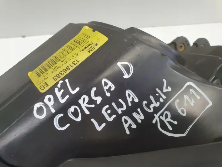 Opel Corsa D PRZEDNIA LAMPA LEWA lewy przód anglik Valeo 13186383