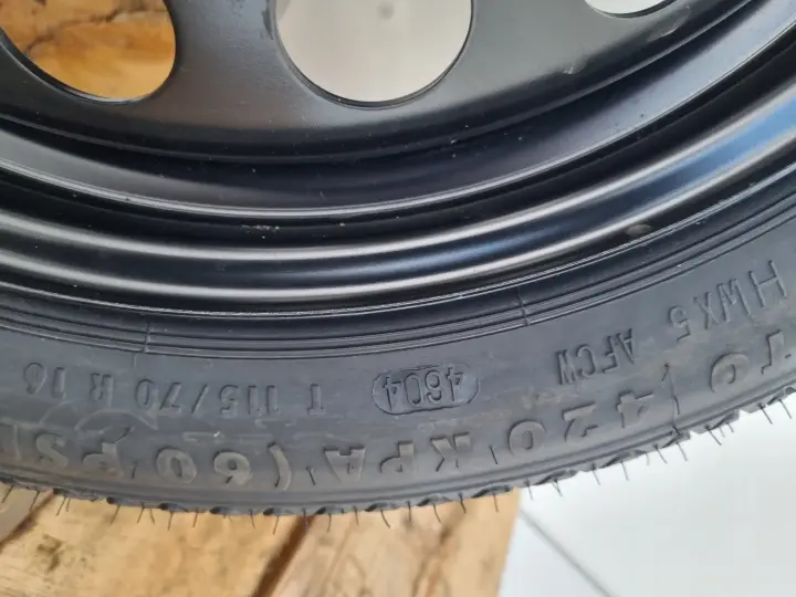 Opel Astra H KOŁO DOJAZDOWE dojazdówka 115/70 R16 4x100 2160126