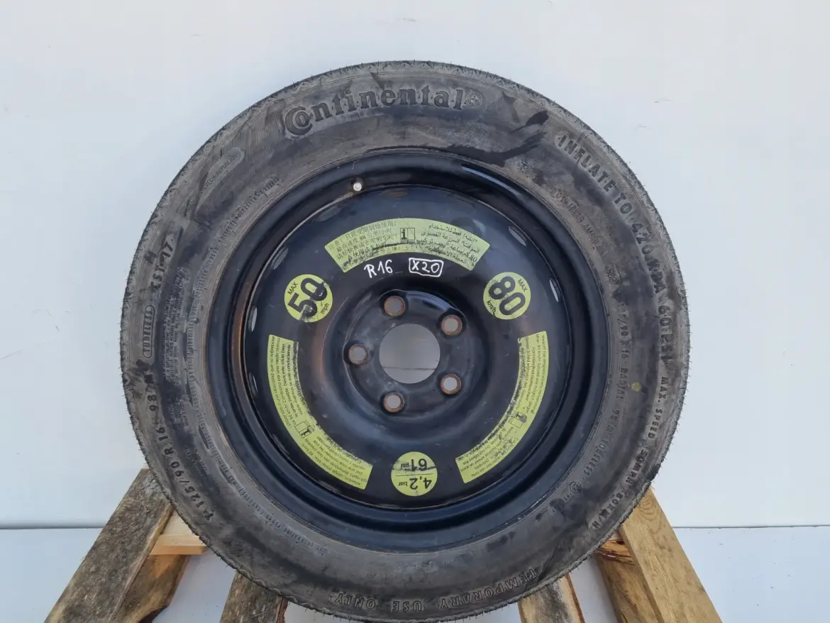 Mercedes W169 W245 KOŁO DOJAZDOWE dojazdówka 125/90 R16 5x112 1694000802